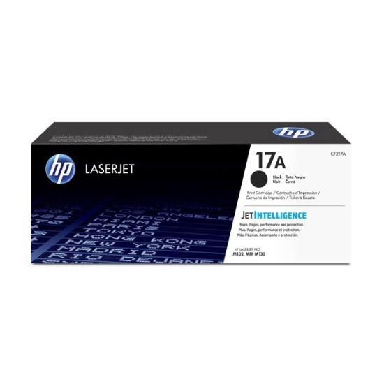 Obrázek HP originální toner CF217A č. 17A, black