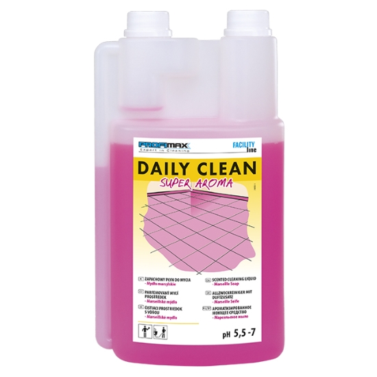 Obrázek Prostředek na mytí podlah PROFIMAX DAILY CLEAN SUPER AROMA 3v1 Marseillské mýdlo - 1l