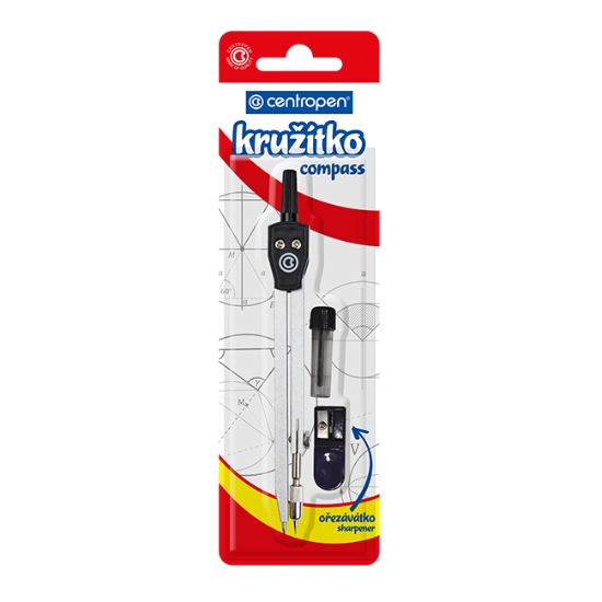 Obrázek Kružítko kovové Centropen Compass 9591