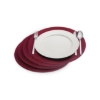 Obrázek Prostírání COZY Ø 35 cm - červená / 4 ks