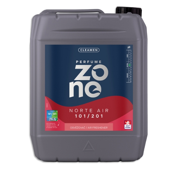 Obrázek Cleamen Perfume Zone Norte Air 101/201  osvěžovač - neutralizátor pachů 5 l