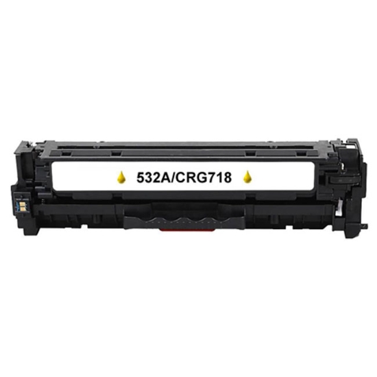 Obrázek Kompatibilní toner HP CC532A/CE412A/CF382A/CRG-718 Yellow NeutralBox 2800 stran 