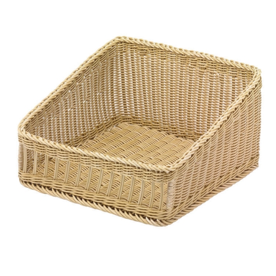 Obrázek Koš prezentační 60 x 50 x 16-27 cm - světle béžový