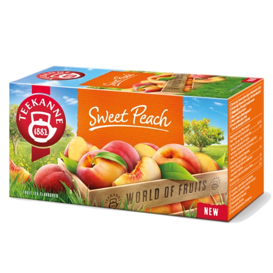 Obrázek Čaj ovocný čaj Sweet Peach / 20ks