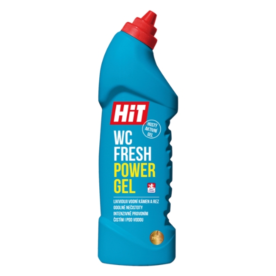 Obrázek WC čistič HIT 4 v 1, 750 g - Fresh