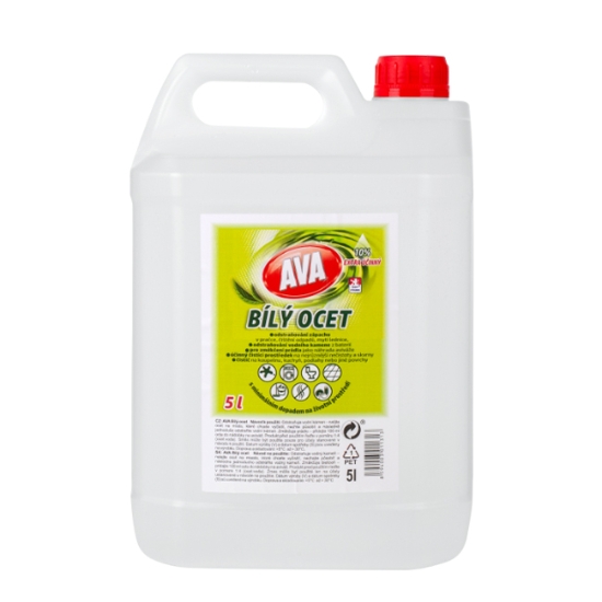 Obrázek AVA Bílý ocet 10% 5L 
