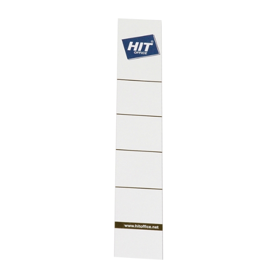 Obrázek Štítky na pořadač zasunovací Hit Office hřbet 50 mm 30x190mm / 10 ks