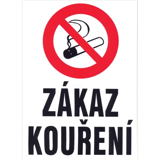 Obrázek Tabulka Zákaz kouření