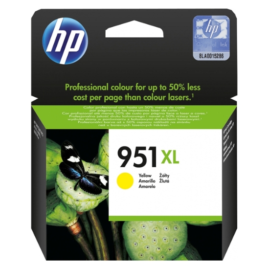 Obrázek HP originální ink CN048AE č.951XL, yellow