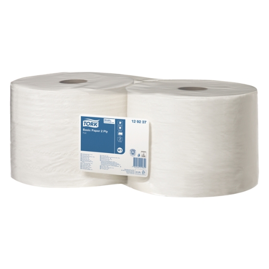 Obrázek Utěrky papírové v roli TORK Basic / 23,5 cm / 510m 129237