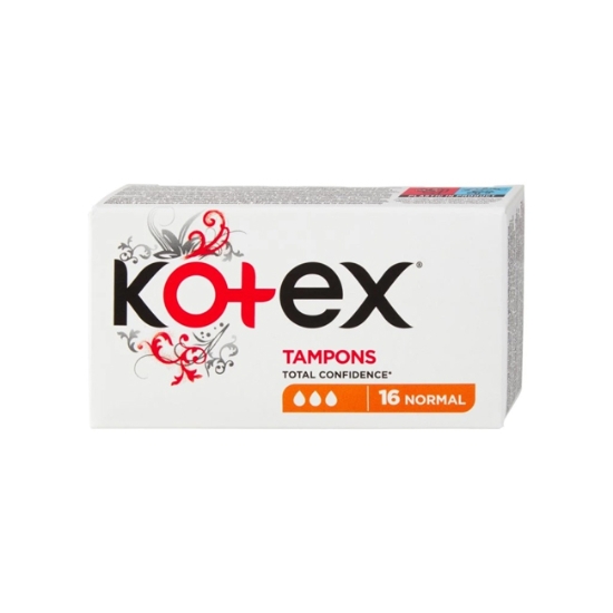 Obrázek Dámské hygienické tampony Kotex normal, 16 kusů