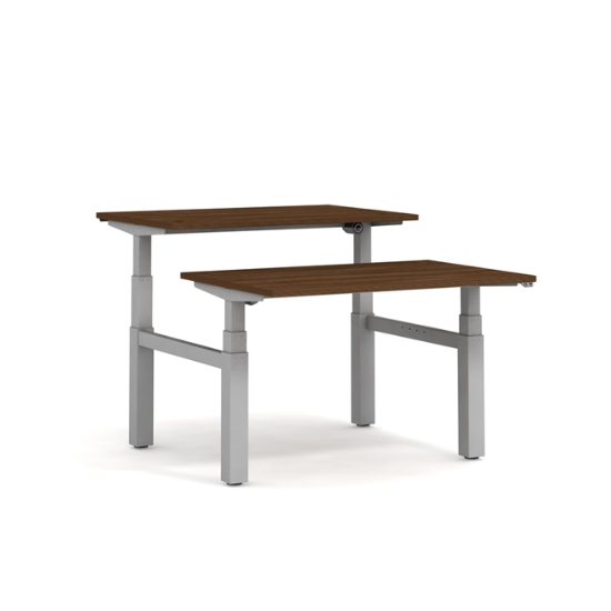 Obrázek Stůl MOTION DUAL MSD 3 1200 - ořech / šedý kov
