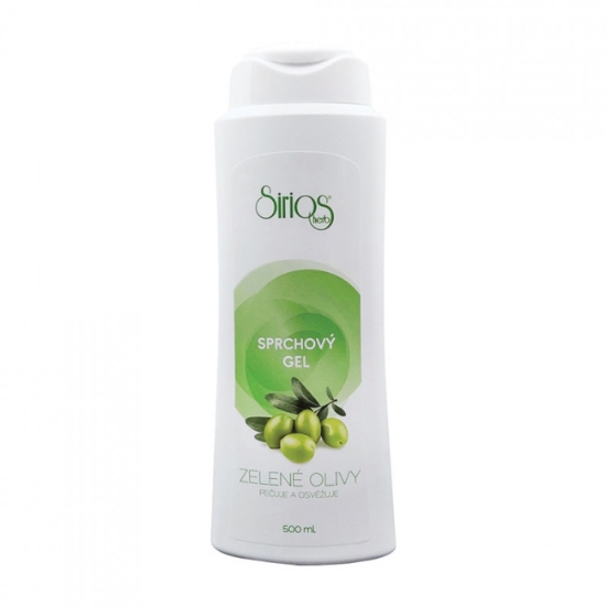 Obrázek Sprchový gel Serios Herbl zelene olivy 500 ml