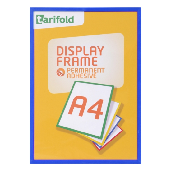 Obrázek Rámeček samolepicí DISPLAY FRAME A4 - modrá