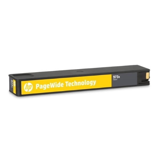 Obrázek HP originální ink F6T83AE, HP 973X, yellow, 7000str., 82ml