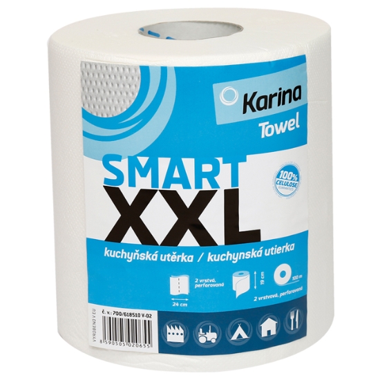 Obrázek Utěrky KARINA XXL, 19 cm x 100 m