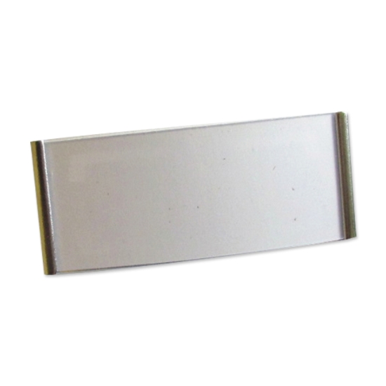 Obrázek Magnetická jmenovka, stříbrná /10ks