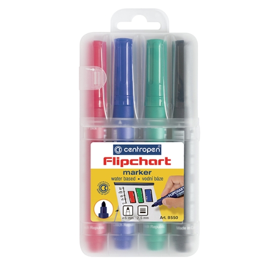 Obrázek Popisovač Centropen  8550 / 4 ks