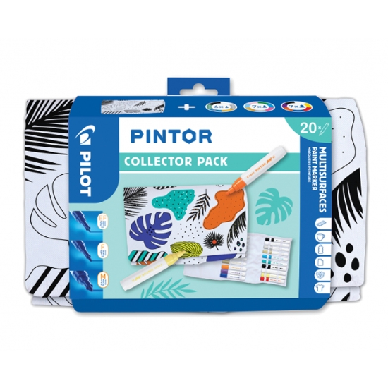 Obrázek Popisovač akrylový Pilot Pintor Collector / sada 20 ks