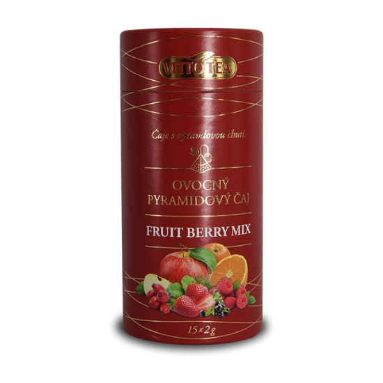 Obrázek Čaj Vitto Tea Fruit Berry mix - ovocný / 15 ks