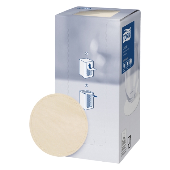 Obrázek Rozetky TORK Advanced/průměr 9 cm - krémová / 250 ks