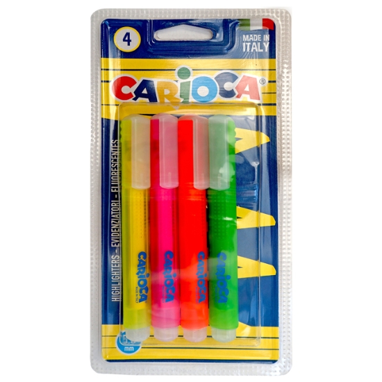 Obrázek Zvýrazňovač CARIOCA / sada 4ks