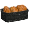 Obrázek Koš pro gastronomii GN 1/4 26,5 x 16 x 10 cm - černý
