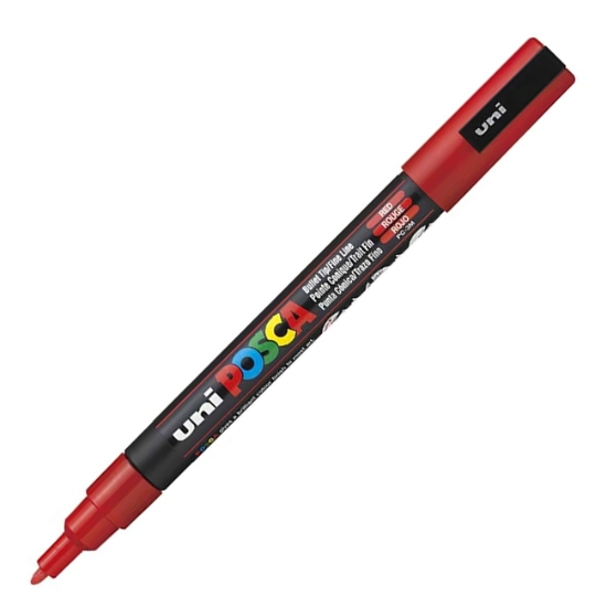 Obrázek Popisovač POSCA akrylový 3M - červená