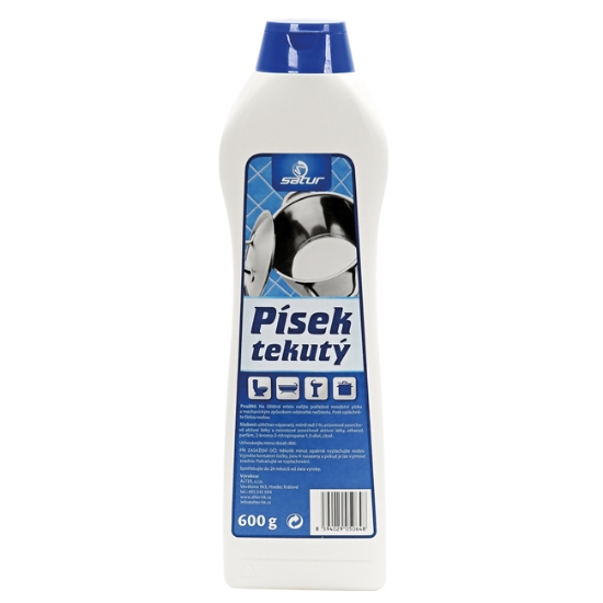 Obrázek Písek tekutý na nádobí, vany, keramiku, umyvadla 600 g