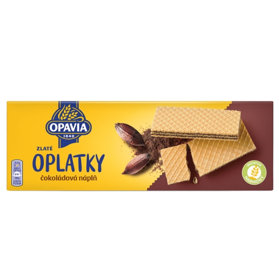 Obrázek Zlaté oplatky - čokoláda