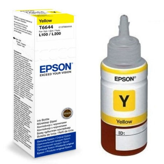 Obrázek Epson originální ink C13T66444A, yellow, 70ml