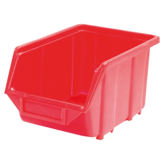 Obrázek Zásobník plastový Ecobox medium - červená