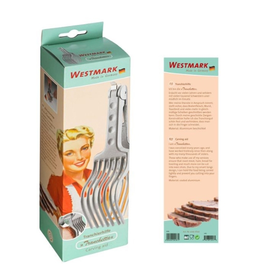 Obrázek Držák na bezpečné krájení TRANCHETTA - retro styl