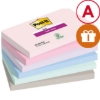 Obrázek Bloček samolepicí Post-it Super Sticky 76 x 127 mm - SOULFUL / 6 x 90 l