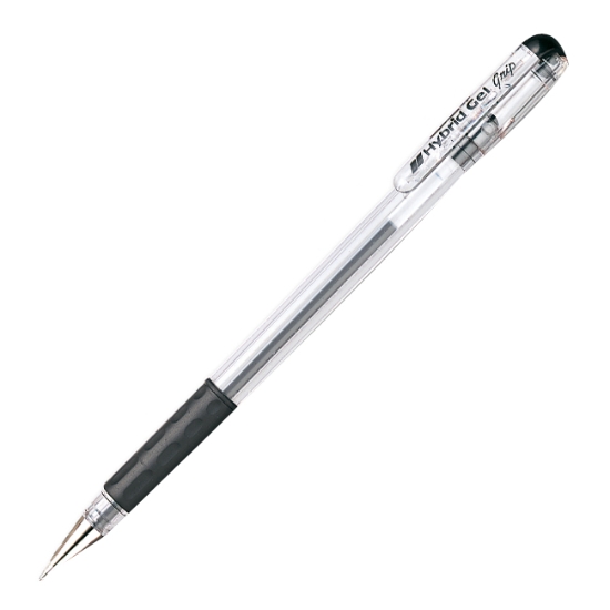 Obrázek Pero kuličkové PENTEL Hybrid gel grip - černá