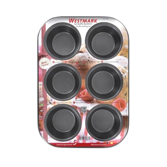 Obrázek Forma na 6 muffinů BACK MEISTER