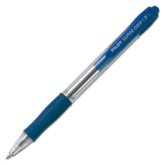 Obrázek Pero kuličkové PILOT Super Grip - modrá