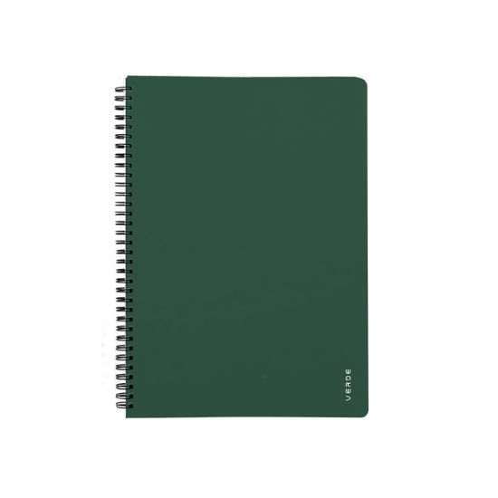 Obrázek Twin wire blok A5 PP VERDE zelená
