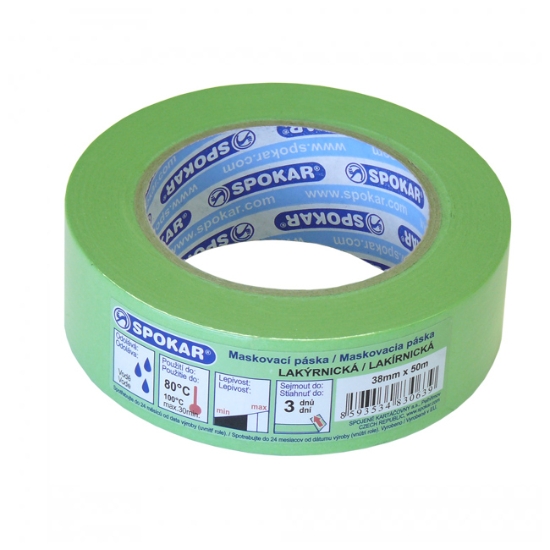 Obrázek Páska maskovací lakýrnická 48mm x 50m