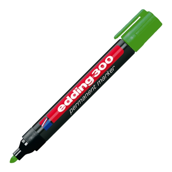 Obrázek Popisovač univerzální permanentní Edding 300 permanent marker - zelená