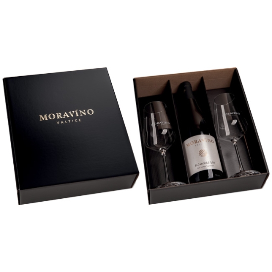Obrázek Set Sommelier- Rulandské bílé, 2 skleničky, dárkové balení