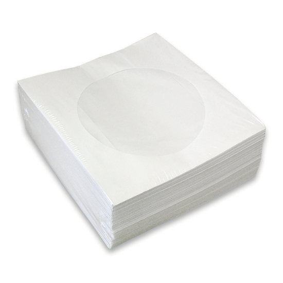 Obrázek Obálka na CD s okénkem - samolepicí klopa / 100 ks