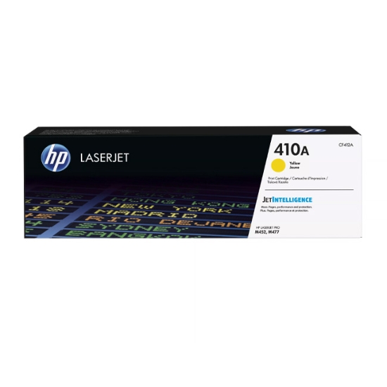 Obrázek HP originální toner CF412A, yellow, 2300str.