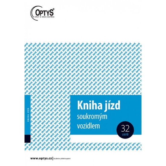 Obrázek O 000169 / Kniha jízd soukromého vozidla A5 / 32 listů