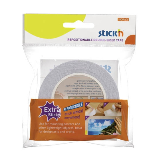 Obrázek Páska oboustranně lepicí odnímatelná STICK´N 12 mm x 12 m