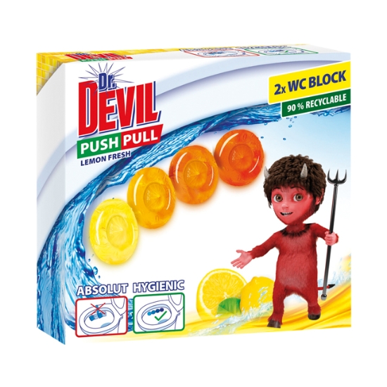 Obrázek Dr.Devil push pull Lemon fresh 2x20 g