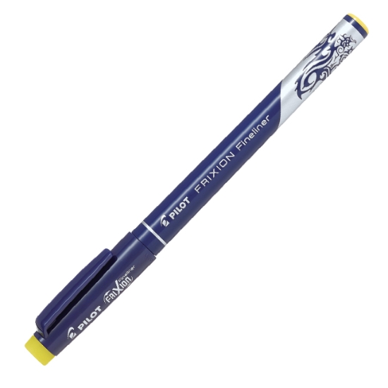 Obrázek Gumovací liner Pilot FriXion Fineliner- žlutá