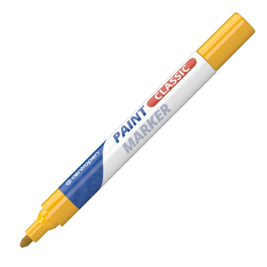 Obrázek Popisovač lakový Centropen 9100 - žlutá