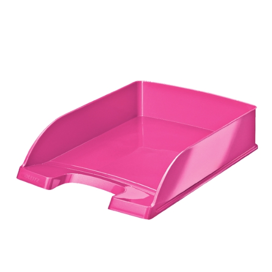 Obrázek Box kancelářský LEITZ PLUS - metalická růžová