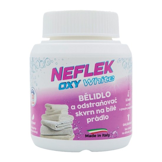 Obrázek NEFLEK OXY WHITE, odstraňovač skvrn, 500 g